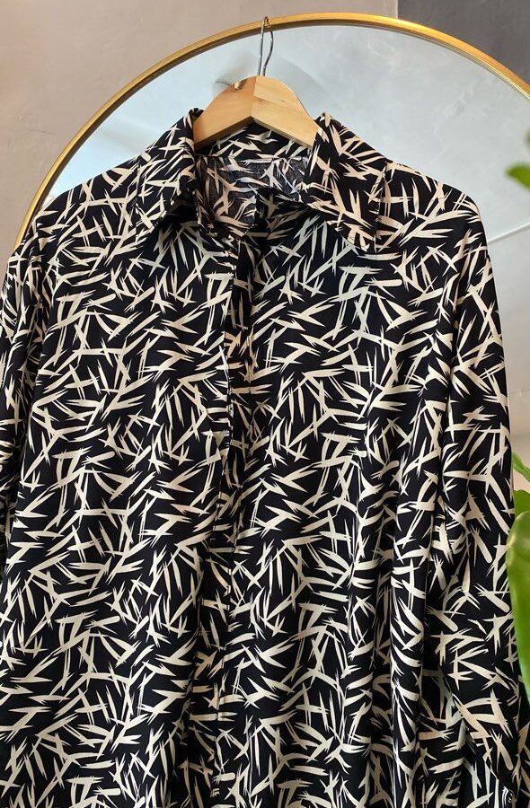 Shop All bare black coord set linen